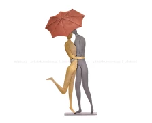 Ζευγάρι με Ομπρέλα, μεταλλικό σφυρήλατο