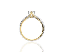 Yellow Carat, δαχτυλίδι 18 καρατίων με Διαμάντι