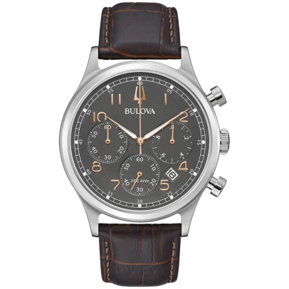 Ρολόι Bulova, 96B356 Precisionist Chronograph Watch, Precisionist Collection