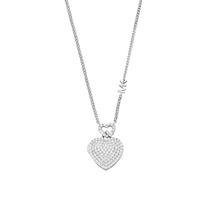 Michael Kors Premium Heart, ασήμι 925° με Ζιργκόν