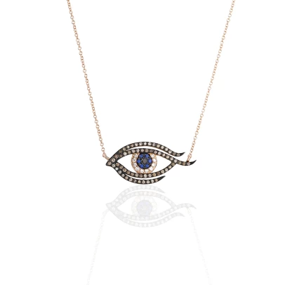 Sapphire Eye, χρυσός 18 καρατίων με Ζαφείρια και Διαμάντια