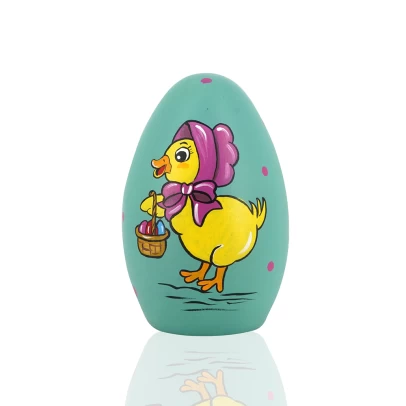 Πασχαλινό Αυγό, ζωγραφισμένο κεραμικό, παπάκι με πασχαλινά αυγά