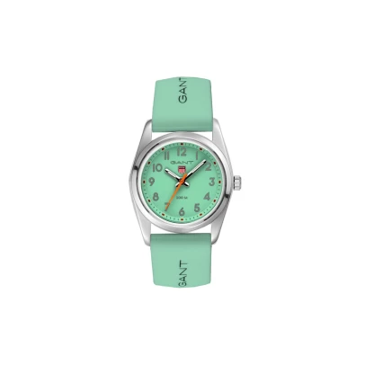 Gant Graduate Kids, παιδικό ρολόι με λουράκι πράσινο της μέντας