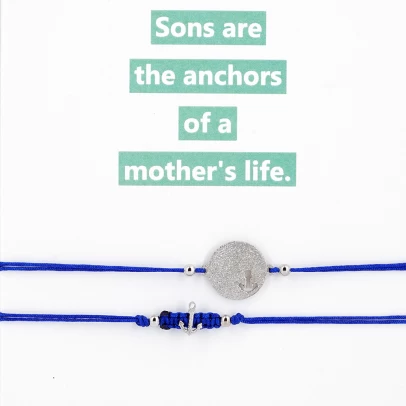 Sons Are The Anchors of a Mother's Life, ασήμι 925°