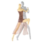 Ζευγάρι Tango Μεταλλικό Σφυρήλατο Διακοσμητικό