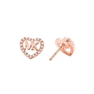 Michael Kors Premium Heart, ασήμι 925° Rose Gold-Plated
