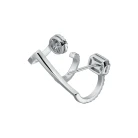Michael Kors Brilliance Ear Cuff, ασήμι 925° με cubic zirconia